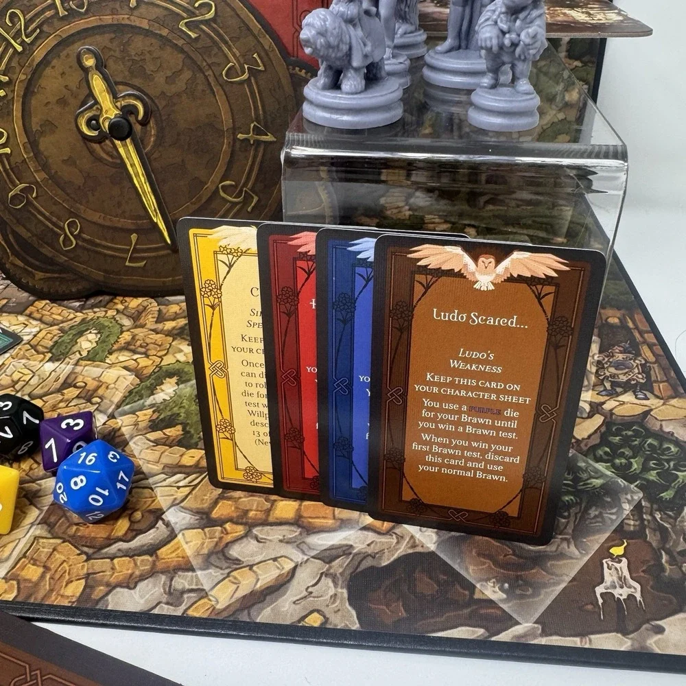 Jim Henson Labyrinth Board Game Fantasy Strategy Adventure Classic Complete Set - Picture 6 of 15